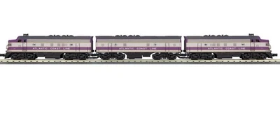 MTH Rail King 30-20463-1 ATLANTIC COAST LINE F-3 ABA Diesel Set O-Scale PS3.0 - Image 1 of 4