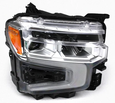 Faro LED del lado derecho del pasajero OEM para Chevy Silverado 1500 cromado 85606133 Foto 1 de 4