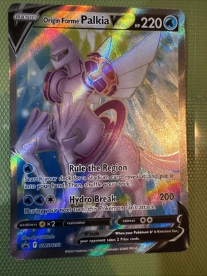 Origin Forme Palkia V SWSH253 SWSH: Sword & Shield Promo Cards Holo - Image 1 of 2