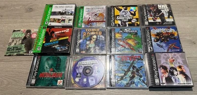 Sony PlayStation 1 Games Lot PS1 Chrono Fantasy Driver Darius Gekioh 1945 SHMUP - Image 1 of 3