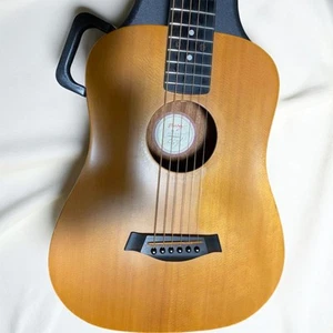 Taylor Baby Acoustic Guitar Mini Travel Model 301 Pink Logo Rare Used - Picture 1 of 20