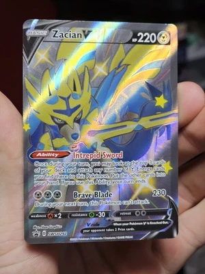 Zacian V (Shiny) SWSH292 SWSH: Sword & Shield Promo Cards Holo NM/LP - Image 1 of 4