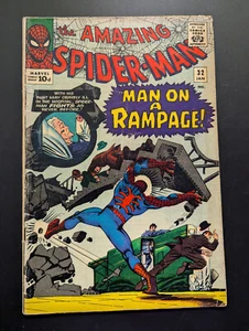 Amazing Spider-Man #32 Marvel Comics 1966, Curt Connors, FREE UK POSTAGE - Picture 1 of 5