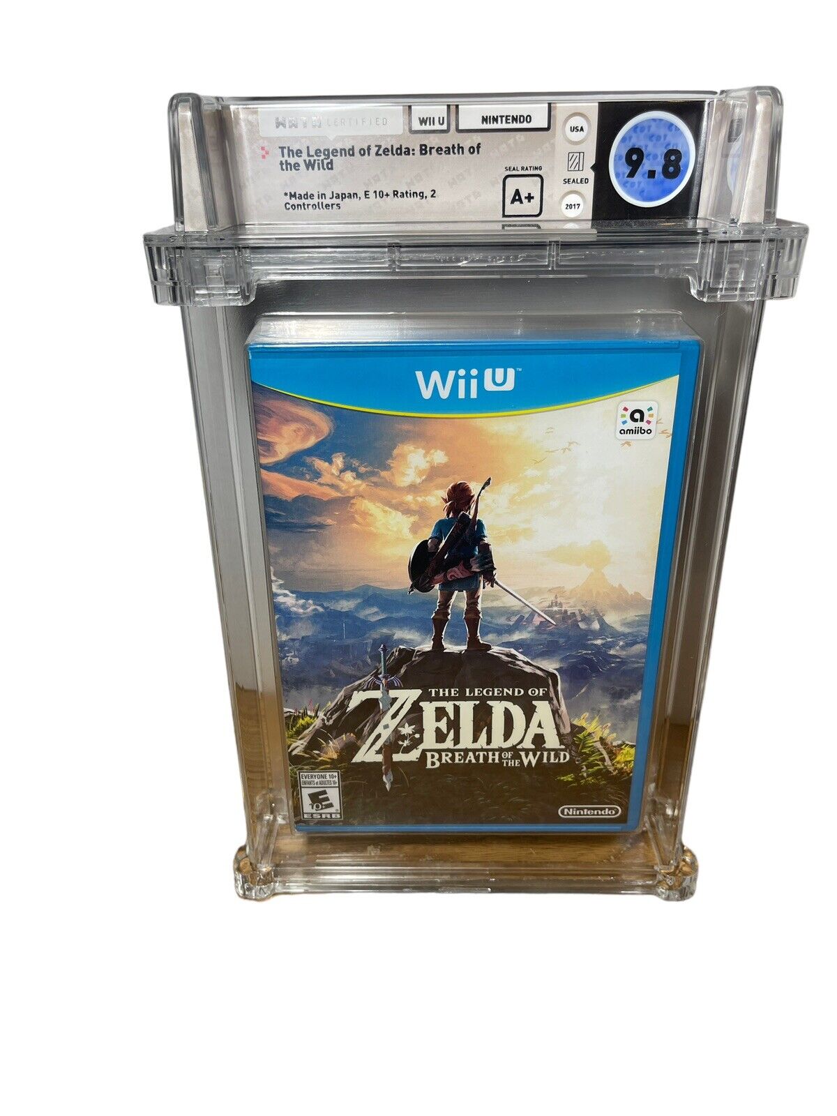 The Legend of ZELDA: Breath of the Wild Nintendo WII U UK PAL VGA 85+ NM+  SEALED