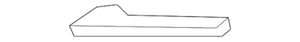 Genuine BMW Bumper Cover Side Bracket 51-11-7-255-361 - Picture 1 of 2