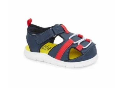 Sandalias Carter's Just One You Baby Royal First Walker (azul marino/rojo) talla 3T - ¡NUEVAS!! Foto 1 de 4