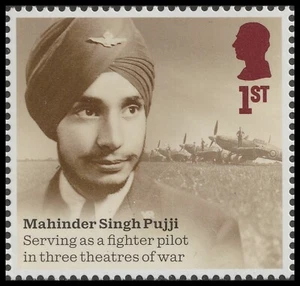 GB 5322 Valour and Victory Mahinder Singh Pujji 1st Single MNH 2025 - Bild 1 von 1