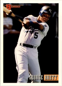 1993 Bowman #265 George Brett Royals NM-MT 