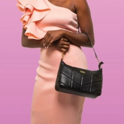 XOXO Cuero Vegano 2 Vías Bolso de Mano Compacto Elegante Nuevo con Etiquetas Foto 1 de 4