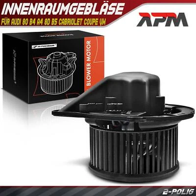 Gebläsemotor Innenraumgebläse 216W für Audi A4 8D2 8D5 80 8C VW Passat 3B2 3B3 - Bild 1 von 4