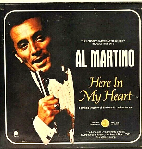 AL MARTINO "HERE IN MY HEART" (5 LP BOX SET) PREMIUM QUALITY USED LP (NM/EX) - Image 1 of 1