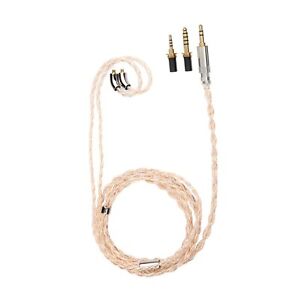FiiO LC-RE PRO Tri-Metallic (Gold,Copper & Silver wires) Headphone Cable (MMCX)