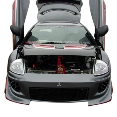 KBD Body Kits Blits Look Polyurethane Front Bumper Fits Mitsubishi Eclipse 00-05 - Image 1 of 4