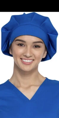 Cherokee Authentic workwear Scrub hat in the color Royal Blue  - Image 1 of 4