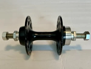 SANSIN BMX REAR HUB 80’s Unused 36 Hole Hi Flange Black Old School Japan - Picture 1 of 8