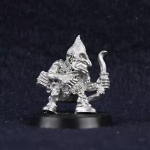 Iron Claw Goblin w/ Bow Bob Olley IC602 Orcs & Goblins Citadel Metal 80s L91 - Picture 1 of 1