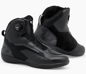 SCARPE STIVALI BOOTS MOTO REV'IT REVIT JETSPEED PRO BLACK BOA SENZA LACCI TG 43 - Picture 1 of 1