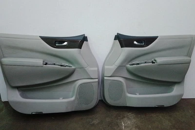 Front LH&RH Door Gray Trim Panel Pair Fits NISSAN QUEST 2011-2017 OEM - Image 1 of 4