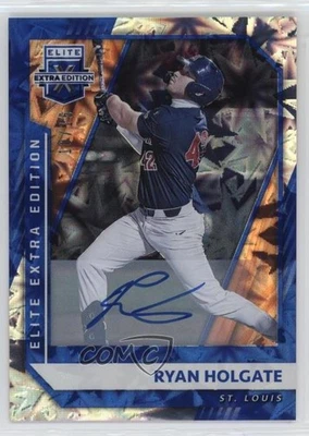 2021 Panini Elite Extra Edition Blue Signatures /15 Ryan Holgate #70 Auto - Image 1 of 2