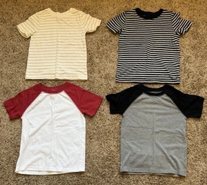 Lot of 4 Cat & Jack Boys 5T Casual Short Sleeve Shirts - Picture 1 of 10