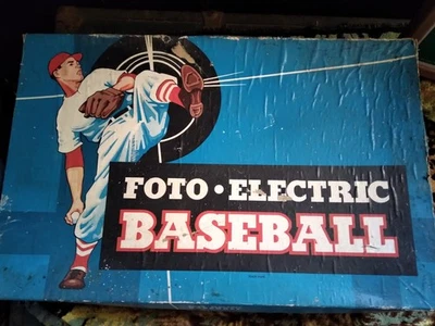 Vintage Original 1949 Foto Electric Baseball by Cadaco Ellis - Used .  - Image 1 of 4