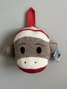 Hot Topic Maxx Sock Monkey Backpack 2011 Zipper Lightweight Cute Kid or Adult - Picture 1 of 4