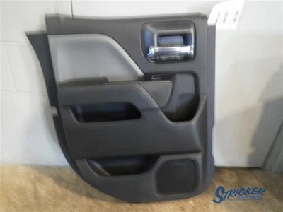 雪佛兰索罗德 1500 2018 后左门内部装饰面板黑色灰色 0795 — 第 1/4 张图片