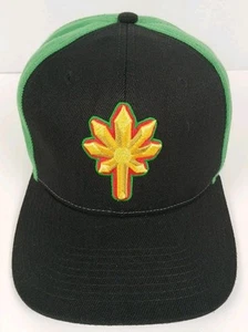 Seedless Collab X Edition The High Church Snapback Hat Black Green Yellow - Picture 1 of 19