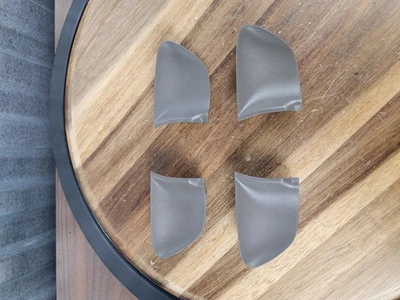 Lexus GS300 GS400 GS430 1998-2005 OEM manija de puerta inserción marrón juego de 4 Foto 1 de 4