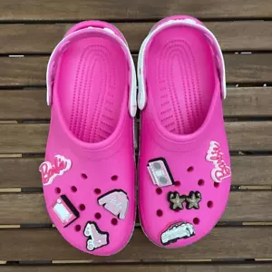 NWT Crocs Barbie Classic Clog Women Size 8 Men Siz 6 - Picture 1 of 10