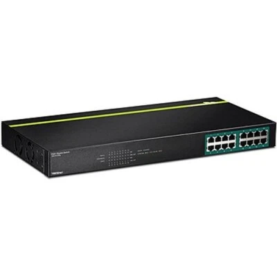 TRENDnet TPE-TG160G 16 Port Rack Mountable Ethernet Switch - Image 1 of 2