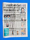 Gazette Dello Sport 14 Octobre 2000 Inter-Lazio-Claudio Lopez-Crespo-Pozzecco