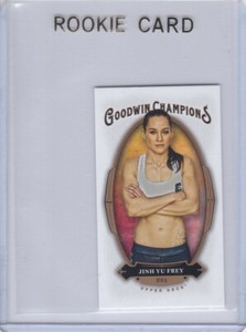 JINH YU FREY ROOKIE CARD Upper Deck Mini RC MMA Fighter UD Goodwin Champions