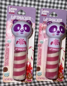 Lip Smacker Lippy Pals Panda Lipgloss! 2er Set.  Nagelneu noch versiegelt im Karton - Bild 1 von 10