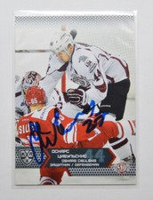 2015-16 Sereal KHL Dinamo Riga #8 Oskars Cibulskis Autograph