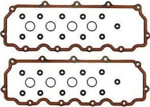 03-10 Ford 6.0 6.0L Powerstroke Diesel Valve Cover Gasket Set F250 F350 F450  - Picture 1 of 1