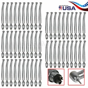Multi NSK Style Dental High Speed Handpiece Turbine+ 4 Hole Quick Coupler 360° - Picture 1 of 14