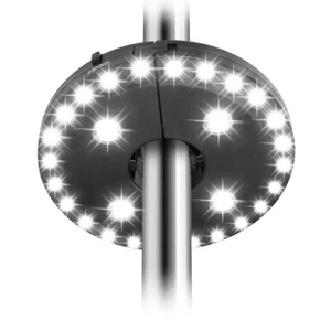 Patio Umbrella Light 3 Brightness Modes 28 LED Lights for Camping Tents Outdoor - Picture 1 of 4