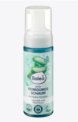 Espuma limpiadora facial suave aloe vera, sin alcohol vegana sin parabenos 150 ml Foto 1 de 2