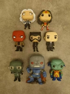 Funko Pop DC, Batman, Marvel Figure Bundle of 8 - Unboxed Loose - Picture 1 of 9