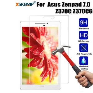 For ASUS ZENPAD Z370C 7.0 Tempered Glass Screen Protector Premium Tablet Guard - Picture 1 of 12