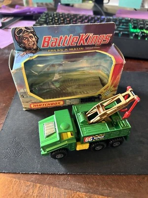 Vintage Matchbox Battle Kings K110 RECOVERY VEHICLE In Box - Image 1 of 4