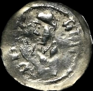 Jean d'Apremont  1224-1238 AD. Silver Denier.Lorraine Metz. France  - Picture 1 of 2