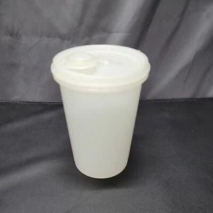 Tupperware 321-6 Clear Pitcher or Cannister with Lid 6.5 inch Height - Picture 1 of 5