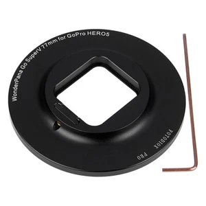 WonderPana Go SuperV H5 Filter Adapter - 77mm Adapter f/ GoPro HERO5 Camera - Picture 1 of 3