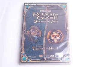 D&D baldurs gate ii shadows of amn & throne of bhaal expansion. PC. GIALLO 1272 - Foto 1 di 2