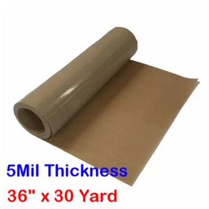 39" X 30 iarde tessuto PTFE resistente alla sublimazione per progetti di stiratura e artigianato - Foto 1 di 7