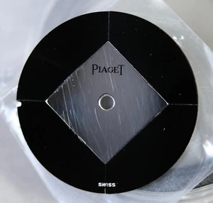 PIAGET Cadran/Dial - Miror Black / Miroir Noir 20,8 mm - Picture 1 of 3