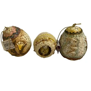 #7106 Easter Egg Ornaments 3 pieces - Picture 1 of 5
