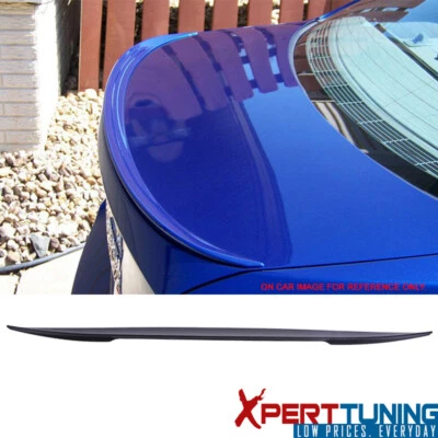 High Kick Trunk Spoiler 06-11 BMW 3 Series E90 PERFORMANCE Style Unpainted ABS Foto 1 de 4